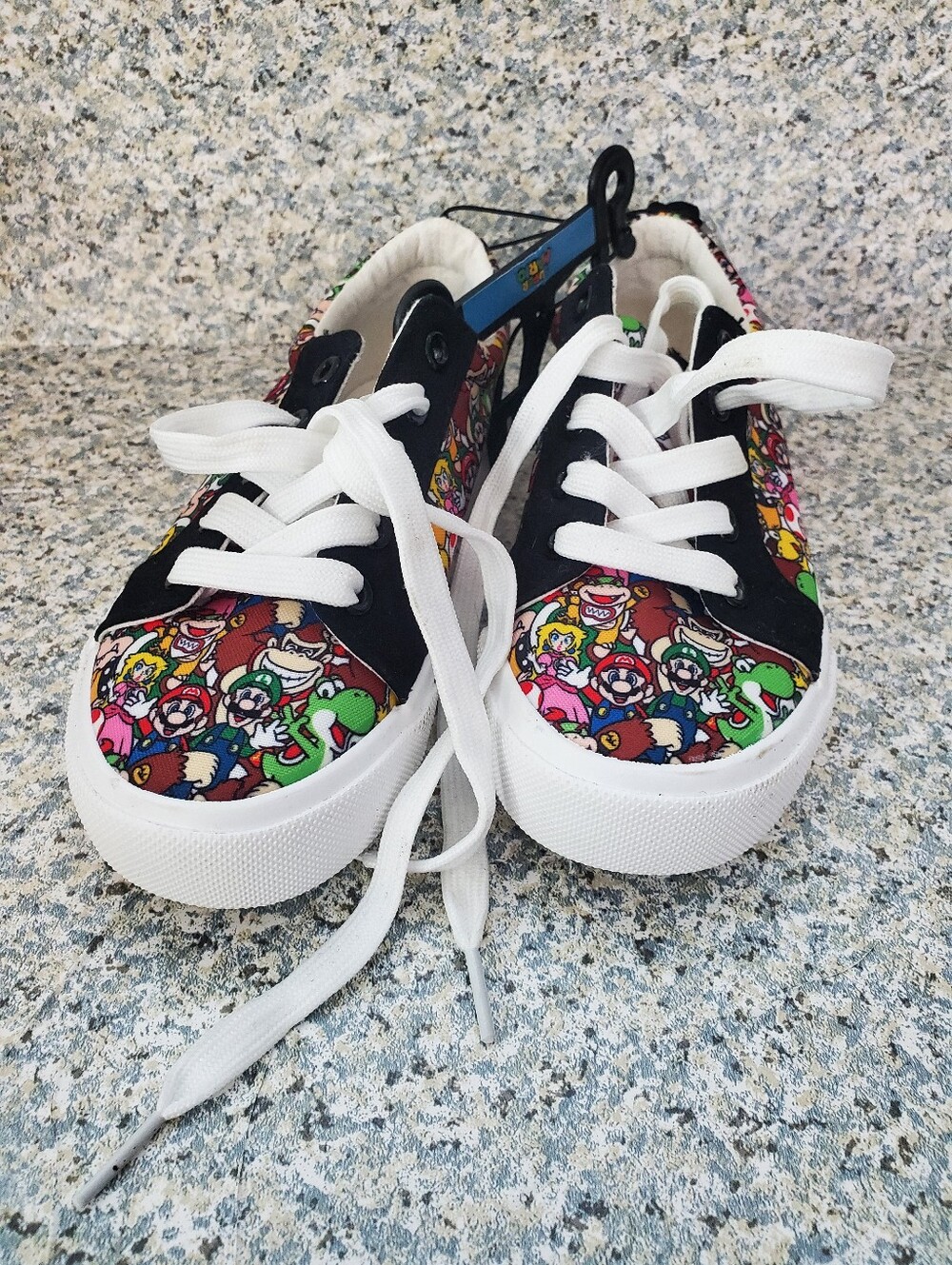 Mario Nintendo Lace-Up New With Tag Some Smudge Marks See Photos